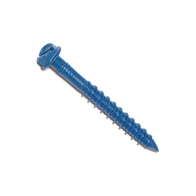 Hard-to-Find Fastener 014973210656 Hex Head Tapcon Screws, 1/4 x 2-1/4-Inch,