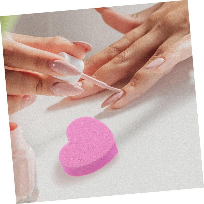 BIUDECO 50pcs Manicure Nail Files Dual-sided Sponge Block Nail File