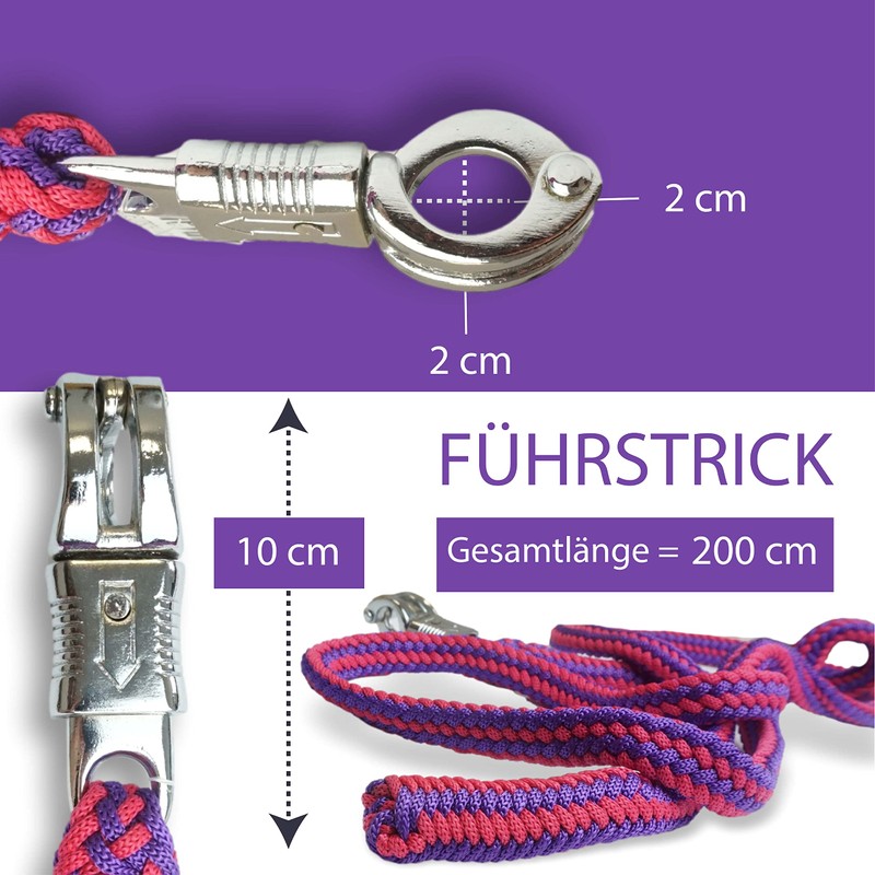 Lead Rope Horse Tie Rope for Horses with Sturdy Panic