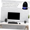 CAXUSD Portable Mini Speaker Led Light USB Powered Desktop for