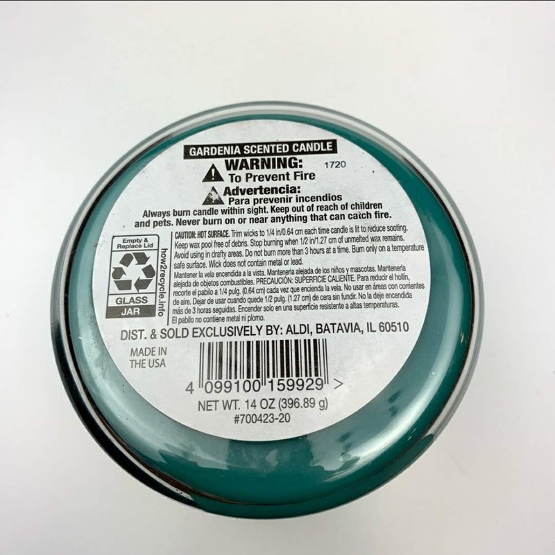 Huntington Home Gardenia Soy Blend Scented Candle