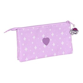 My Little Pony 812235744 Girls Pencil Case Ideal for Children from 5 to 14 Years Comfortable and Versatile 22 x 3 x 12 cm Purple