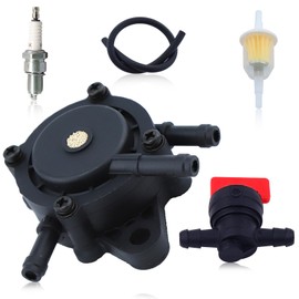 Mtanlo Fuel Pump Kit for Honda GC135 GC160 GCV520 GCV530 GX610 GX620 Fuel Pump with Universal Valve Fuel Filter Fuel Hose Replacement for 16700-Z0J-003
