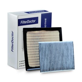 FilterDoctor Cabin & Engine Air Filter Combo – CF12157 for clean air, CA12377 for engine life & fuel efficiency – Fits 2019-22 Lexus ES350, 2019-22 Toyota Avalon, 2018-22 Camry, 2020-22 Highlander