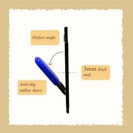 LAJIAOZ European Mount Skull Hangers with Free Silicone Protector Deer Skull Mount Hanger for Indoor Outdoor Deco, Hanging Antelope, Cattle, Coyote and Small Game Animals(3Pcs, Blue)