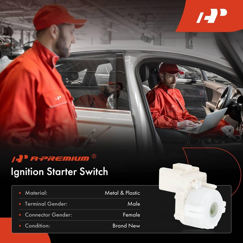 A-Premium Ignition Starter Switch Compatible with Toyota & Scion Vehicles