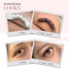 LINNY LASHES Eyelash Extension, 16 Rows, C Curl, Thickness 0.07,
