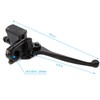 mokuo Right Side Motorcycle Brake Master Cylinder Assembly with Brake