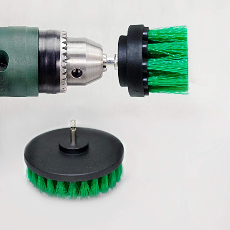 4 Packs Drill Brush Kit, Drill Scrubber Attachment Set for