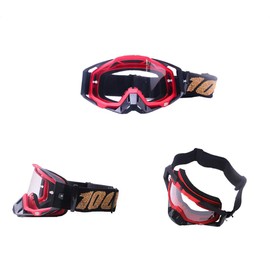 [LALEO] Motocross Glasses Downhill Goggles MX Gafas Cross Country Goggles Motorcycle Goggles Dirt Bike Glasses, Whiteredblack