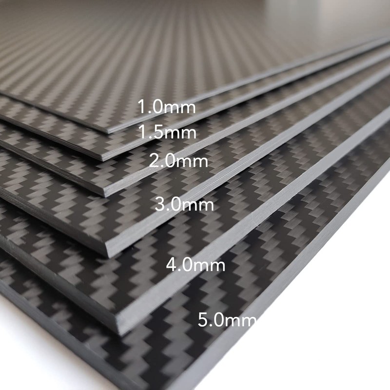 cncarbonfiber 3mm 300x400mm 100% Carbon Fiber Sheet 0.5~5.0mm Available,3K Twill