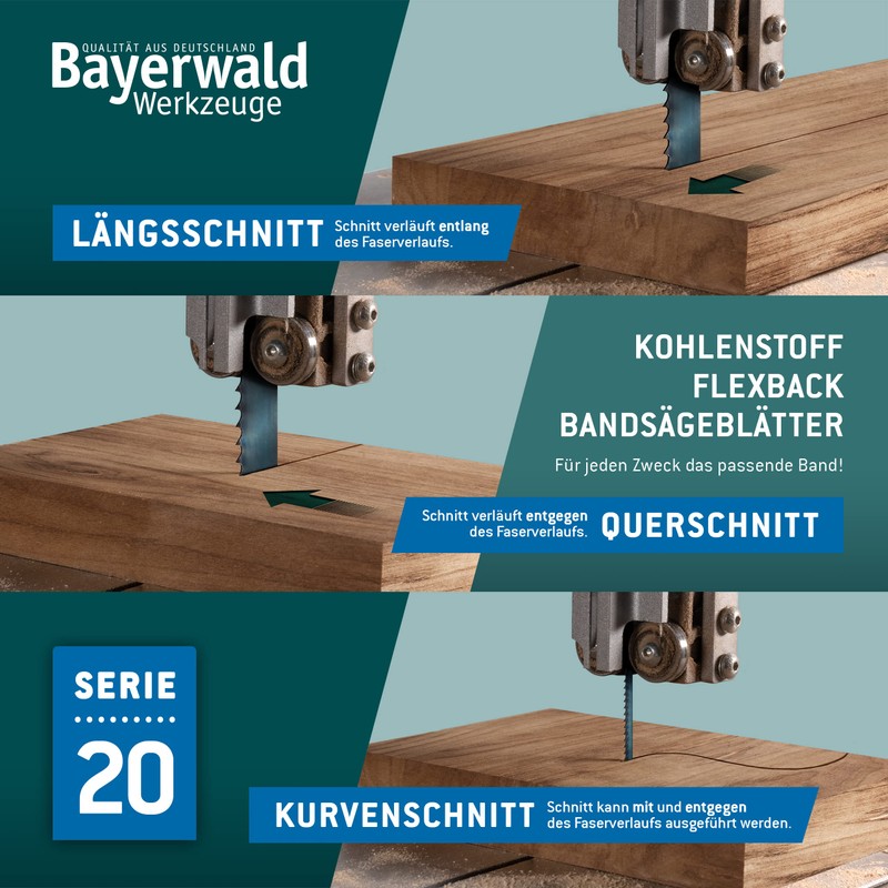 Bayerwald Tool Steel Band Saw Blade - 1425 x 6