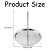 Bojueshaw Stainless Steel Vertical Skewer,BBQ Vertical Meat Skewer Kebab Stand,Hanging