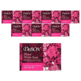 De Bon Soap Sweet Rose, 100g, 8 pieces / 드봉 비누 스위트 로즈, 100g, 8개입