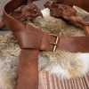 Renaissance Costume Belt Pouch Bracers Vial Potion Bottle Leather Keyring