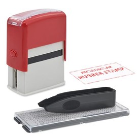 Kit de Sellos textiles DIY, Compuesto por Etiquetas, Parches de Tela y un Conjunto de Iconos Alfanuméricos. Capaz de Imprimir Tres Líneas de Texto, Con Caracteres de 4 mm de Altura(sin tinta)