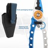 Miruchertter Fishing Pliers Saltwater Resistant Fishing Gear Aluminum Fishing Pliers
