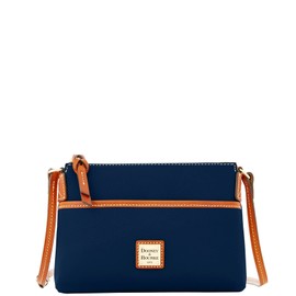 Dooney & Bourke Handbag, Pebble Grain Ginger Crossbody - Blue