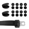 YTFRL 10 Sets Seat Belt Button Stop, Plastic Car Safety