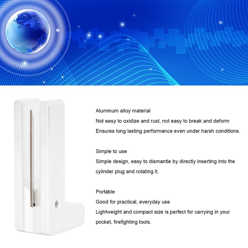 Pneumatic Cylinder Clamp Tool Portable Rustproof Aluminum Alloy Cylinder Fixture