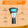 XIJIXI Measuring Wheel Digital Display,Folding Portable Distance Measurement Wheel,12.5”Diameter Wheel,Carrying