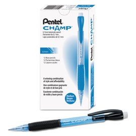 PENTEL OF AMERICA PENCIL, MECH, CHAMP, .7MM, BE PENTEL AL17C, DZ