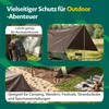 GARDENIX All-purpose tarpaulin, protective tarpaulin, blue, 60 g/m² (3 m