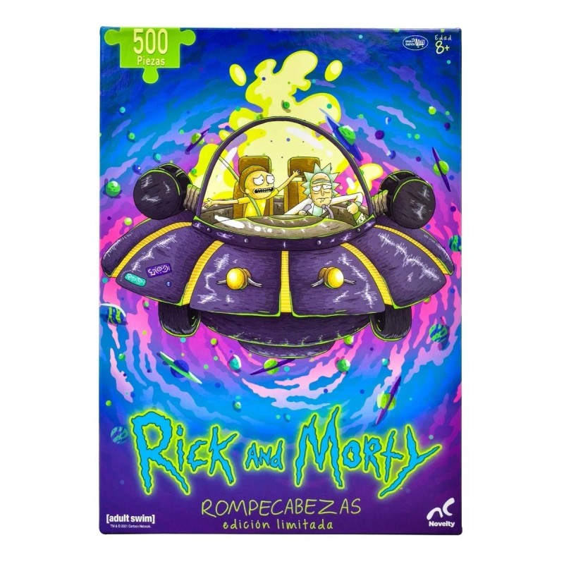 Novelty Rick And Morty Jca-2899 Rompecabezas 500 Pz 50x68 Cm