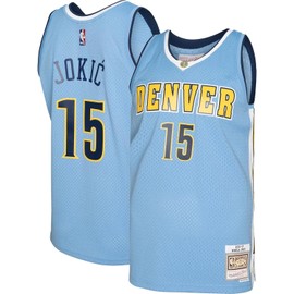 Youth Nikola Jokic Denver Nuggets 2016 Hardwood Classics Swingman Jersey (US, Alpha, Medium, Regular) Blue
