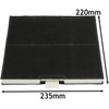SPARES2GO Anti-Odour Carbon Filter compatible with Neff Cooker Hood (220