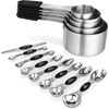 Magnetic Measuring Cups & Spoons Set, 5 Heavy Duty Cups,8