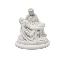 Vittoria Collection 3 Inch La Pieta by Michelangelo Jesus Mary Italian Statue Sculpture Figurine Made in Italy