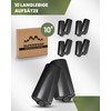 ALPENWERT Nordic Walking Poles Rubber Buffer Gravel [Pack of 10