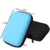 2PCS Waterproof Hard EVA Shockproof Carrying Case, Hard Drive Storage