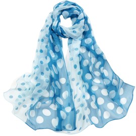 FAIRYGATE Schals & Tücher für Damen Seiden Tuch Damen Eleganter Sommer Schal für Frauen Hochwertiges Seidentuch Seidenschal Halstuch und Chiffon Stola stilvolles Muster A4811