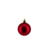 Plastic Christmas Bauble Red 2 Sets - 30 Pieces Diameter