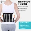 腰用 サポートベルト サポーター ウエスト固定ベルト 腰楽 コルセット 加圧 軽量 薄型 通気性