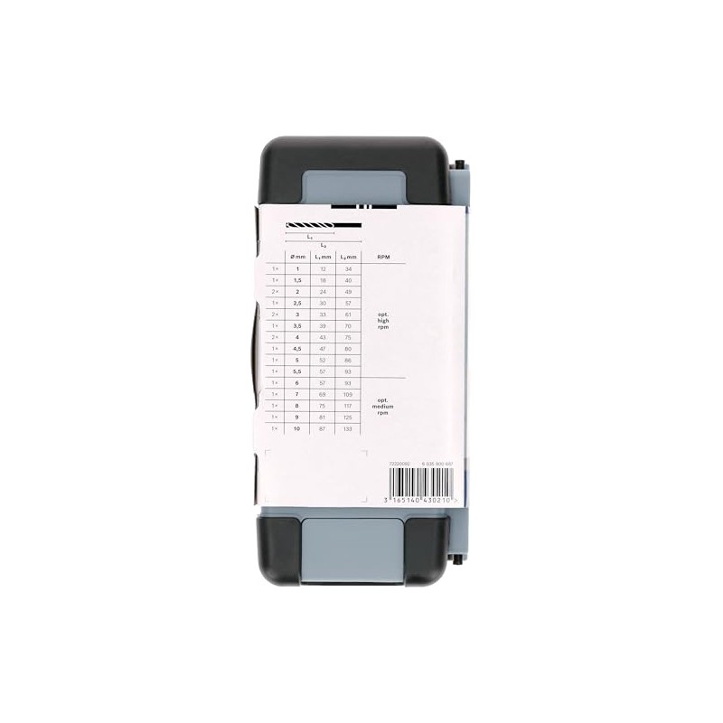 Bosch Set 18 pz Brocas para Metal HSS-G