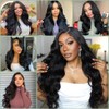 VKVL 30 Inch Lace Front Wigs Human Hair Pre Plucked