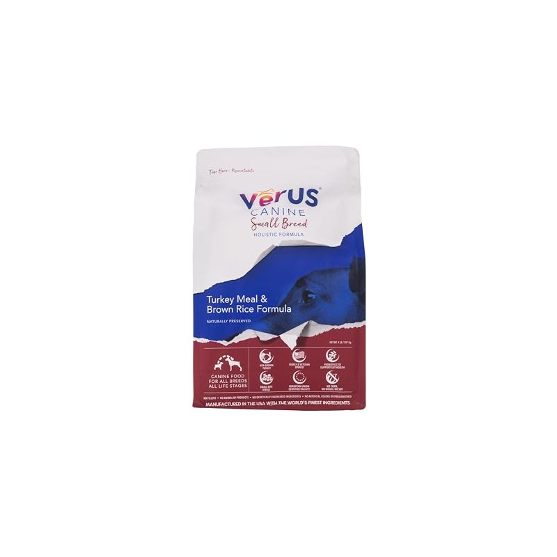 VeRUS Pet Foods Dry Dog Food Turkey, Small Breed Formula