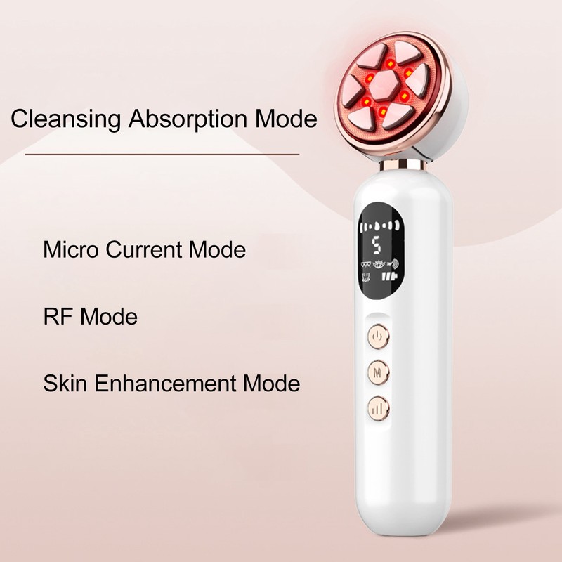 RF Face Beauty Machine 5 Gears Promote Collagen Microcurrent Skin