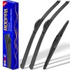 3 Wipers Fits Honda Pilot 2016-2022 Wiper Blades