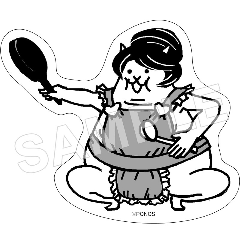 Nyanko Dai Shoten Original Sticker Set Sumuneko War