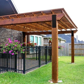 2 Pack 15.7"x5" Straight Steel Plate,Heavy Duty Flat Mending Plate ,Post to Beam Connectors Repair Bracket,I Shape Strap,Pergola Brackets for Wood 6x6 6X8 Lumber