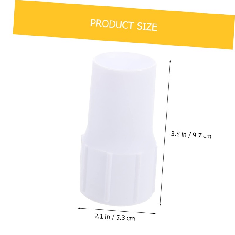 Kisangel Replacement Head Pool Vacuum Hose Connector PVC to Garden