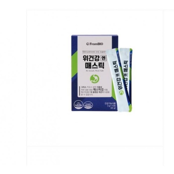 FromBio Stomach Health Mastic 3gX15 sachets_SH / 프롬바이오 위건강엔 매스틱