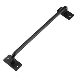 Iron Door Handle Barn Run Metal Handle Black Door Retro Wardrobe Handle Long Field Style Large