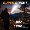 EverBrite Zoomable Spot Light with Foldable Stand 5 Light Modes