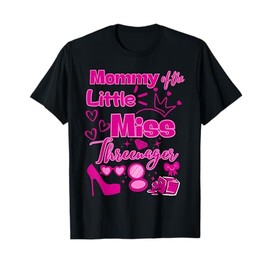 Mommy Miss Threenager 13 Bday Girls Salon SPA Makeup Party T-Shirt