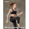Yvette Sports Bra Non-Shaking High Support, Back Hook Type, Mesh